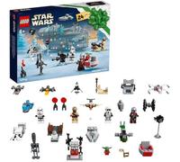 LEGO® 75307 Star Wars Calendrier de l’Avent 2021 Jouet Enfants +6 ans, The Mandalorian Idée de Cadeau pour Noël, Figurine