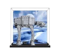 Lego 75313 Vitrine en acrylique pour machine de marche blindée - Boîte transparente anti-poussière - Seule vitrine compatible avec Lego 75313 (spray arrière A)