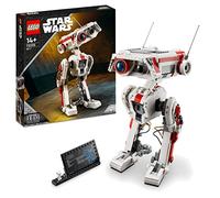 LEGO 75335 Star Wars BD-1: Kit de Construction de Maquette, Figurine de Droïde Articulée, Décoration de Chambre, Cadeau pour Les Fans du Jeu Vidéo Jedi : Fallen Order