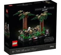 LEGO® Star Wars 75353 Diorama de la course-poursuite en speeder sur Endor G