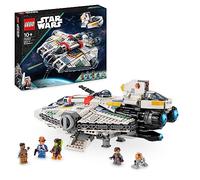 LEGO Star Wars Ghost et Phantom II, Comprenant 2 Véhicules Ahsoka en Briques, Un Vaisseau à Construire et 5 Personnages Dont Jacen Syndulla et Une Figurine de Droïde Chopper, Idée Cadeau 75357