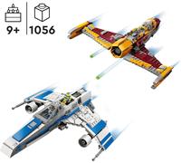 LEGO 75364 Star Wars L’E-Wing de la Nouvelle République Contre Le Chasseur de Shin Hati, Série Star Wars Ahsoka avec 2 Véhicules, Un Droïde, 4 Personnages de La Guerre des Étoiles et 2 Sabres Laser