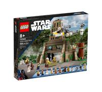 LEGO 75365 Star Wars La Base Rebelle de Yavin 4, Set Comprenant 10 Minifigurines Dont Luke Skywalker, la Princesse Leia, Chewbacca, Plus 2 Figurines de Droïdes, Un Y-Wing et Une Salle de Briefing
