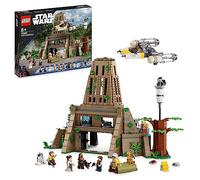 LEGO Jeu de construction 75365 Star Wars Base Rebelle Yavin 4 – 10 minifigurines, Y‑Wing