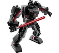 LEGO 75368 Star Wars Mech Darth Vader, modèle mech à construire avec pièces mobiles, cockpit pour minifigure et sabre laser, jouet de collection pour enfants, garçons et filles, 6+