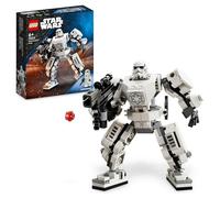 LEGO Set 75370 Star Wars Le Robot Stormtrooper – Maquette articulée avec minifigurine et blaster