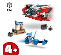 Lego 75384 Star Wars Crimson Firehawk - Jouet de Construction avec Vaisseau Spatial et Minifigurines - Jeu de Brique pour Enfants