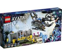 LEGO Set 75573 Avatar Montagnes Flottantes – Secteur 26 & Samson RDA, 5 minifigurines, dès 9 ans