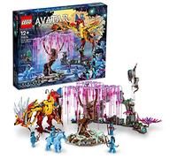 LEGO Jouet 75574 Toruk Makto et l'Arbre des Âmes – Jake Sully et Neytiri, décors phosphorescents