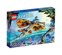 LEGO Avatar L’Aventure du Skimwing - Jouet avec Minifigurines de Jake Sully et Tonowari et Animal du Film : La Voie de l'eau 2022 - Idée Cadeau pour Garçons et Filles 75576