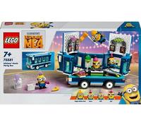 LEGO Set de construction Minions Music Party Bus 75581 – 4 fig. (Gus, Mel, Dave, Phil) – Dès 7 ans