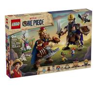 LEGO Jouet de construction One Piece Woogey vs. Boogey – Géants de Little Garden – 8 figurines