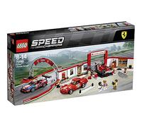 LEGO 75889 Speed Champions Le stand Ferrari