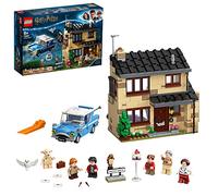 LEGO 75968 Harry Potter 4 Privet Drive: Ensemble Maison Dursley et Voiture Ford Anglia, avec Figurine Dobby, Idéal pour Fans de Harry Potter, Cadeau Unique pour Enfants de 8 Ans et Plus