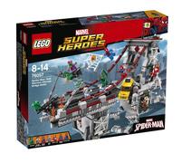 LEGO® Marvel Super Heroes 76057 Spider-Man : Le combat suprême sur le pont des Web Warriors G