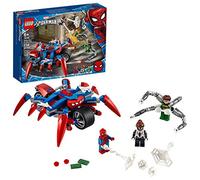 LEGO 76148 Super-Héros Marvel Spider-Man Contre Docteur Octopus 2 et 1, Set de Construction, avec Spider-Girl et Moto
