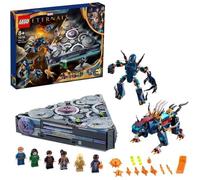 LEGO® 76156 Marvel L’ascension du Domo, Jouet de Construction Vaisseau Spatial Super-Héros du Film Les Éternels
