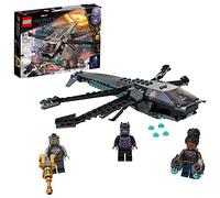 LEGO 76186 Marvel Le Dragon Volant de Black Panther - Jouet Avengers, Jeu de Construction Super Héros avec 3 Figurines