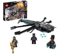 LEGO® 76186 Marvel Le dragon volant de Black Panther - Jouet Avengers, Jeu de Construction Super Héros avec 3 Figurines