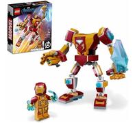 LEGO® 76203 Marvel L’Armure Robot d’Iron Man, Set Figurine Action Avengers, pour Enfants +7 ans à Collectionner