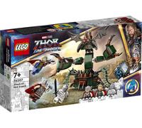 LEGO 76207 Marvel Attack on New Asgard, monstre et 3 minifigures