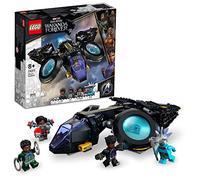 LEGO 76211 Marvel Le Sunbird de Shuri: Jouet de Vaisseau Spatial Black Panther, Wakanda Forever Figurine, Super-Héros Avengers, Cadeau Enfants, Garçon et Fille Dès 8 Ans