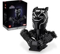 LEGO 76215 Marvel Black Panther, Roi T'Challa Wakanda Forerver Kit de construction modèle, casque de super-héros de la saga Avengers Infinity, pour adultes comme objet de collection