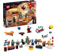LEGO 76231 Marvel Guardians of the Galaxy Calendrier de l'Avent 2022 avec Groot, vaisseau spatial et mini-figurines de super-héros, calendrier de Noël à construire