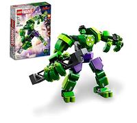 LEGO 76241 Marvel L’Armure Robot de Hulk, Figurine Avengers, Jouet de Construction, Super-Héros à Collectionner, Garçons et Filles 6 Ans, Idée Cadeau