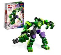 LEGO 76241 Marvel L’Armure Robot de Hulk, Figurine Avengers, Jouet de Construction, Super-Héros à Collectionner, Garçons et Filles 6 Ans, Idée Cadeau