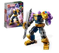 LEGO 76242 Marvel L’Armure Robot de Thanos, Figurine Avengers, Jouet de Construction, avec Gant de l'Infini, Cadeau Super-Héros, Enfants 6 Ans