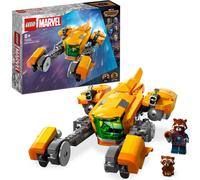 LEGO 76254 Marvel Baby Rockets Ship, Guardians of the Galaxy Volume 3 Jeu de construction pour enfants avec mini-figurine de super-héros et vaisseau spatial, ensemble spatial