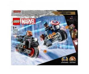 Lego 76260 - Las Motos De Viuda Negra Y Capitan America