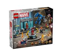 LEGO 76315 Le laboratoire d’Iron Man : la salle des armures