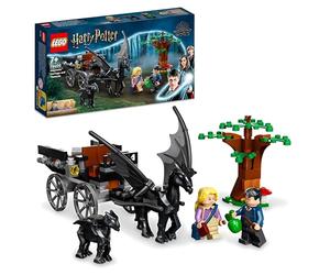 LEGO 76400 Harry Potter La Diligence et Les Sombrals de Poudlard, Jouet et Minifigurine de Chevaux et de Calèche pour Enfants de 7 Ans et Plus