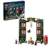 LEGO 76403 Harry Potter Le Ministère de la Magie, Jouet avec 12 Minifigurines et Une Fonction de Transformation, Idée de Cadeau Anniversaire