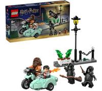 LEGO Harry Potter 76459 Hagrid et Harry s’Échappent de Privet Drive - Jouet Moto dès 8 ans