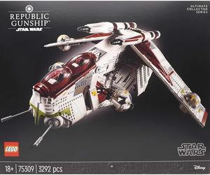 LEGO - 7676 - Jeu de construction - Star Wars - Republic Attack Gunship"