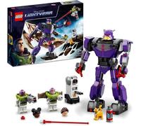LEGO 76831 Buzz l’Éclair de Disney et Pixar La Bataille de Zurg, Jouet de Construction Espace, avec Figurine Robot, Garçons et Filles de 7 Ans