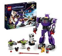 LEGO 76831 Buzz l’Éclair de Disney et Pixar La Bataille de Zurg, Jouet de Construction Espace, avec Figurine Robot, Garçons et Filles de 7 Ans