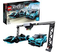 LEGO 76898 Speed Champions Formula E Panasonic Jaguar Racing GEN2 & Jaguar I-Pace eTROPHY, Jouet Petite Voiture de Course