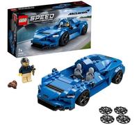 LEGO® 76902 Speed Champions McLaren Elva jouet voiture de course, objet de collection pour enfants de 7 ans et plus
