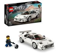 LEGO 76908 Speed Champions Lamborghini Countach, Jouet modèle de Voiture de Course pour Les Enfants de 8 Ans et Plus
