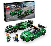 Lego 76925 - Speed Champions Aston Martin Safety Car and AMR23 | 2 modèles de voitures de course avec 2 figurines, ensemble de construction de véhicule, cadeau pour garçons et filles de 9