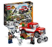 LEGO Set 76946 Jurassic World Capture des vélociraptors Beta & Blue, voiture et bébé dino, dès 6 ans