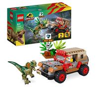 LEGO 76958 Jurassic Park L'Embuscade du Dilophosaure, Jouet Dinosaure et Voiture Jeep pour Garçons, Filles, Enfants Dès 6 Ans, avec Figurine Dino, Jeu Collection 30ème Anniversaire