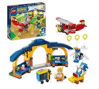 LEGO 76991 Sonic the Hedgehog L’avion Tornado et l'Atelier de Tails, Jeu à Construire avec 4 Figurines de Personnages, dont un Clucky et un Buzz Bomber, Jouet pour Enfants, Garçons et Filles Dès 6 Ans