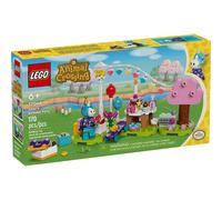 LEGO Animal Crossing Julian's Birthday Party Jeu vidéo pour enfants, jouet de croisement d'animaux de la série de jeux vidéo avec figurine de cheval, cadeau d'anniversaire pour filles et garçons de 6