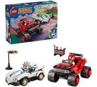 LEGO Sonic the Hedgehog 77118 La Voiture de Silver contre le Monster Truck de Knuckles