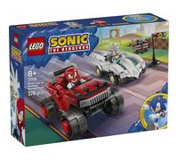 LEGO Sonic the Hedgehog 77118 La Voiture de Silver contre le Monster Truck de Knuckles